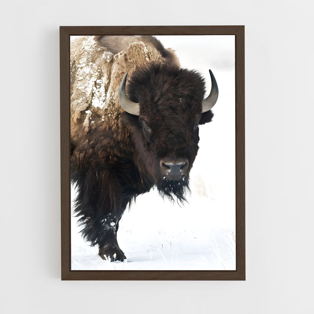 ap-bison-5 cadre Bois foncé