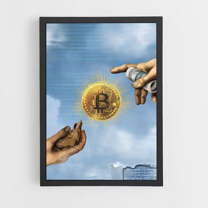 ap-bitcoin-10 cadre Noir