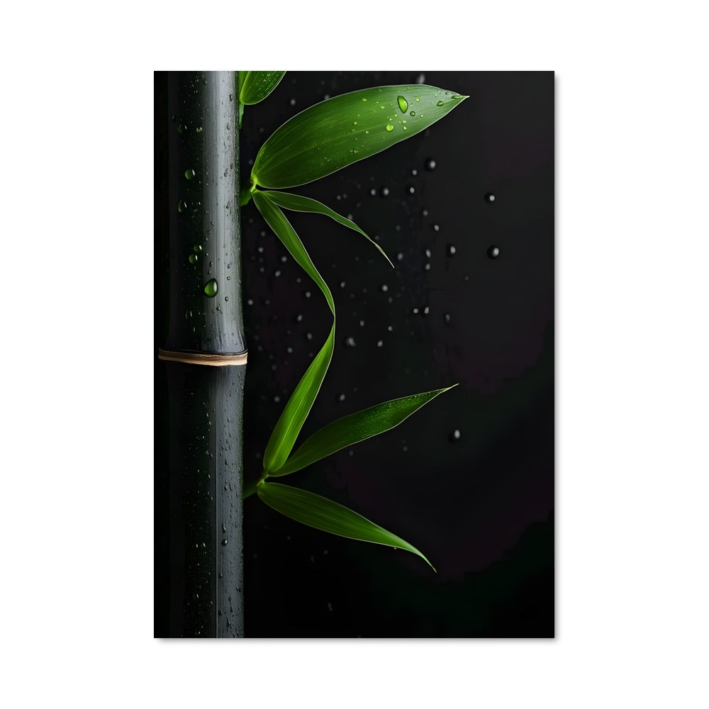 Poster Éclats de Bambou