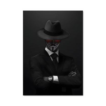 Poster Black hat 4285