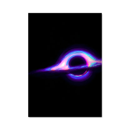 Poster Trou Noir Lumineux