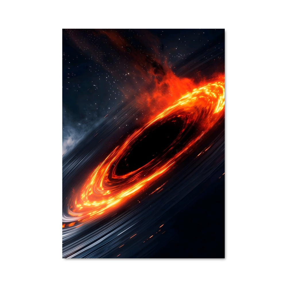 Poster Le Trou Noir Écarlate