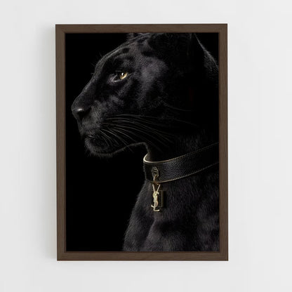 ap-black panther-27 cadre Bois foncé