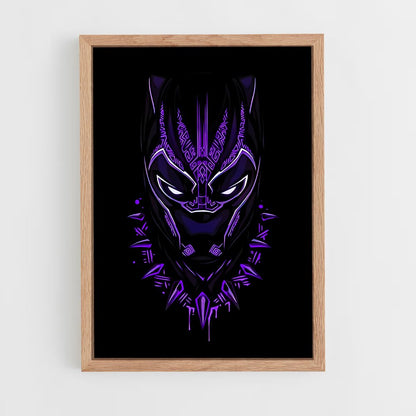 ap-black panther-8 cadre Bois clair