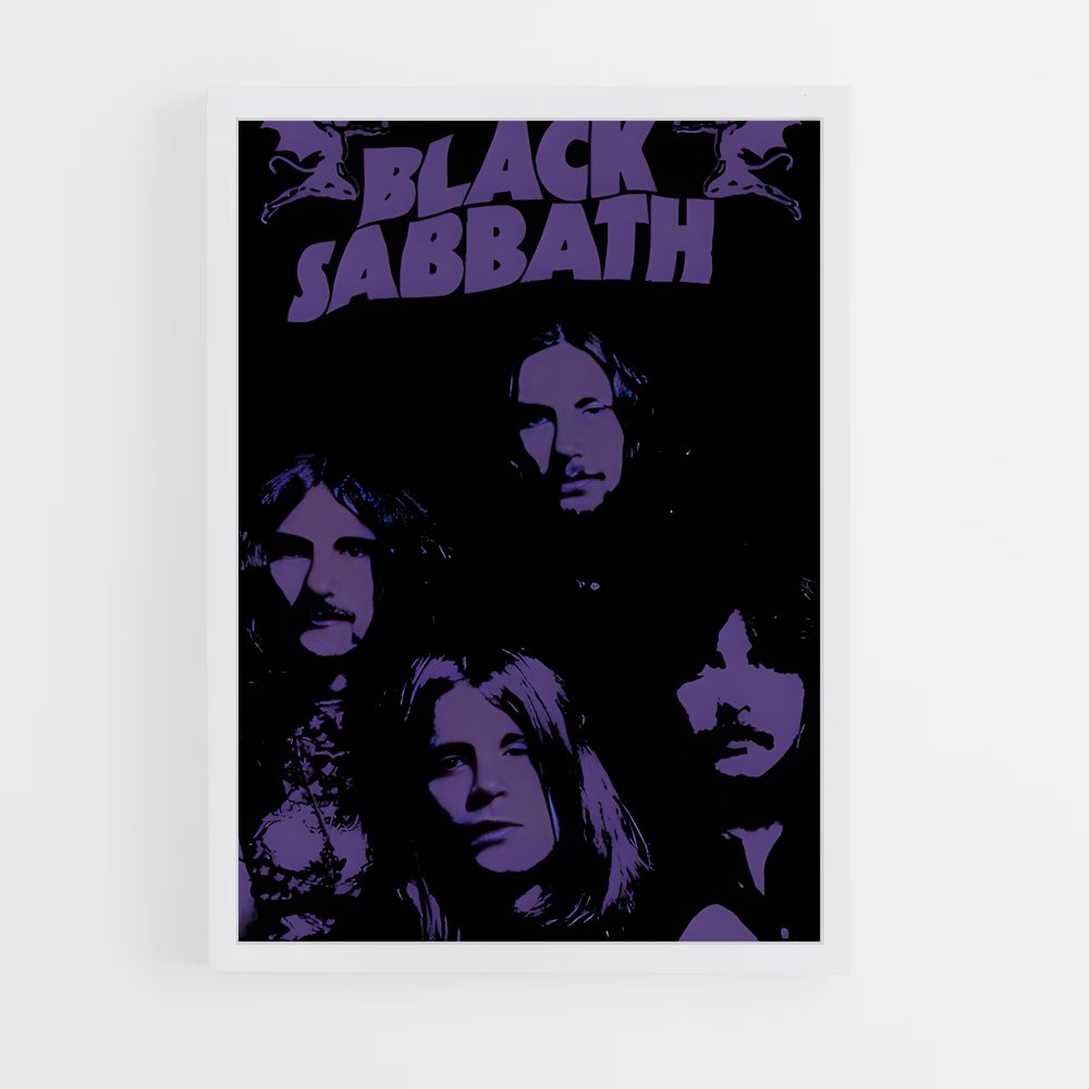 ap-black sabbath-1 cadre Blanc