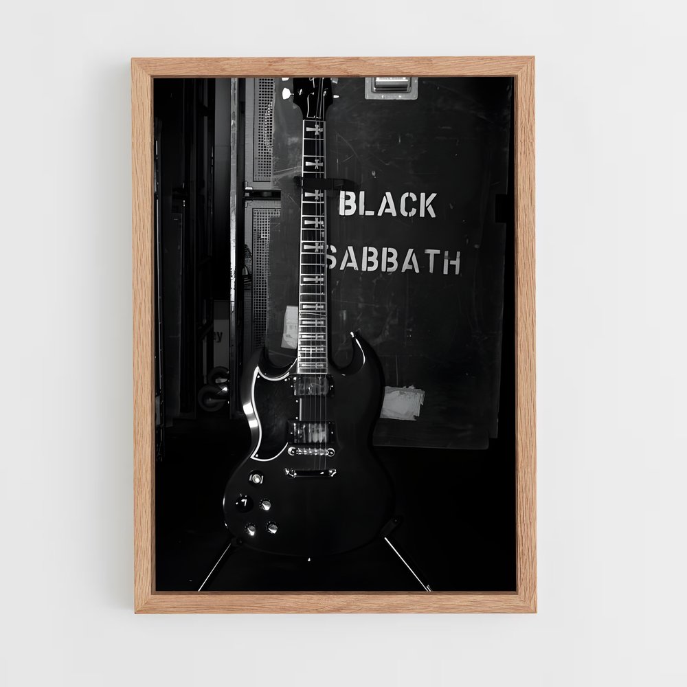 ap-black sabbath-6 cadre Bois clair