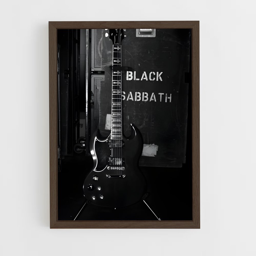 ap-black sabbath-6 cadre Bois foncé