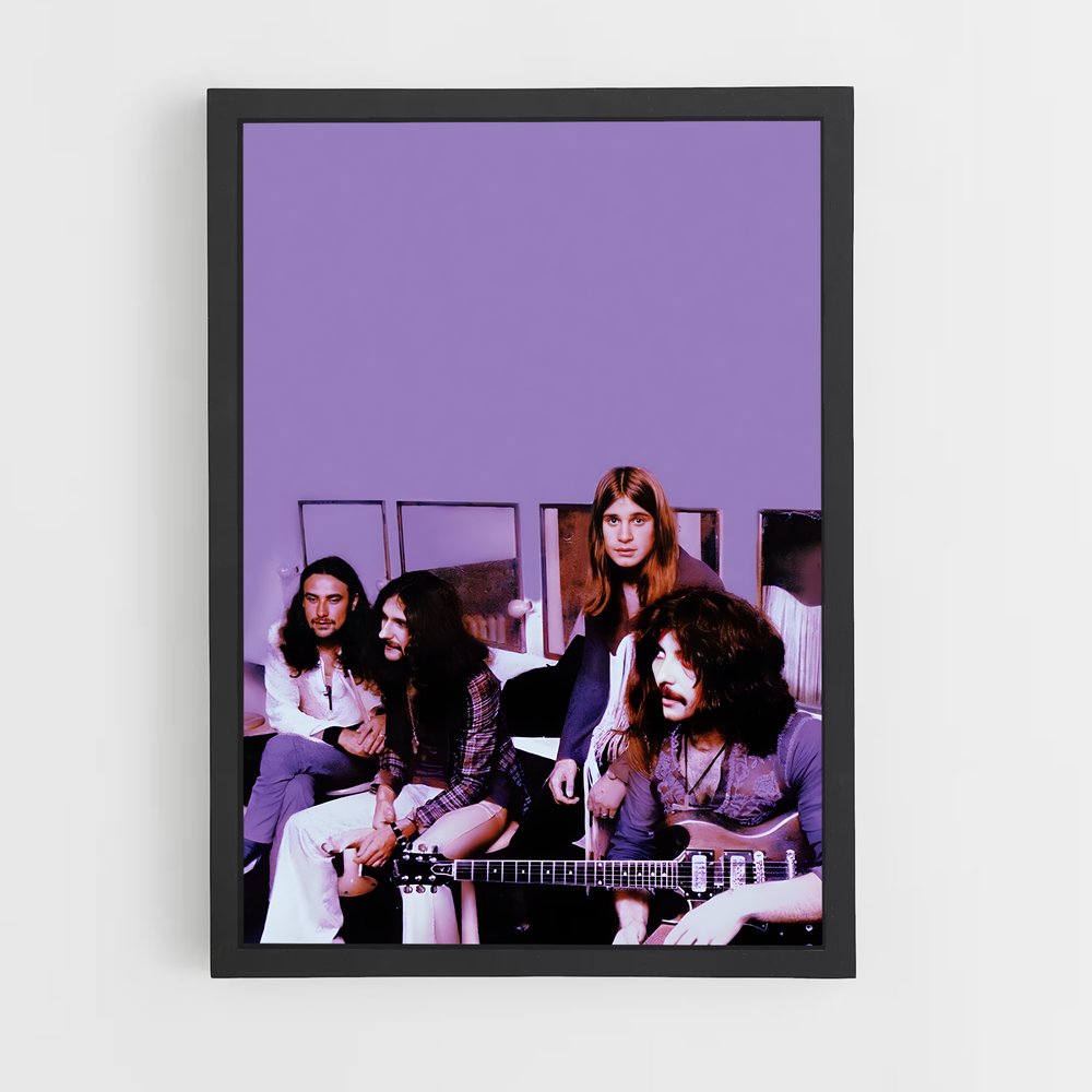 ap-black sabbath-7 cadre Noir