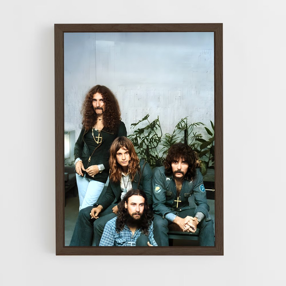 ap-black sabbath-9 cadre Bois foncé