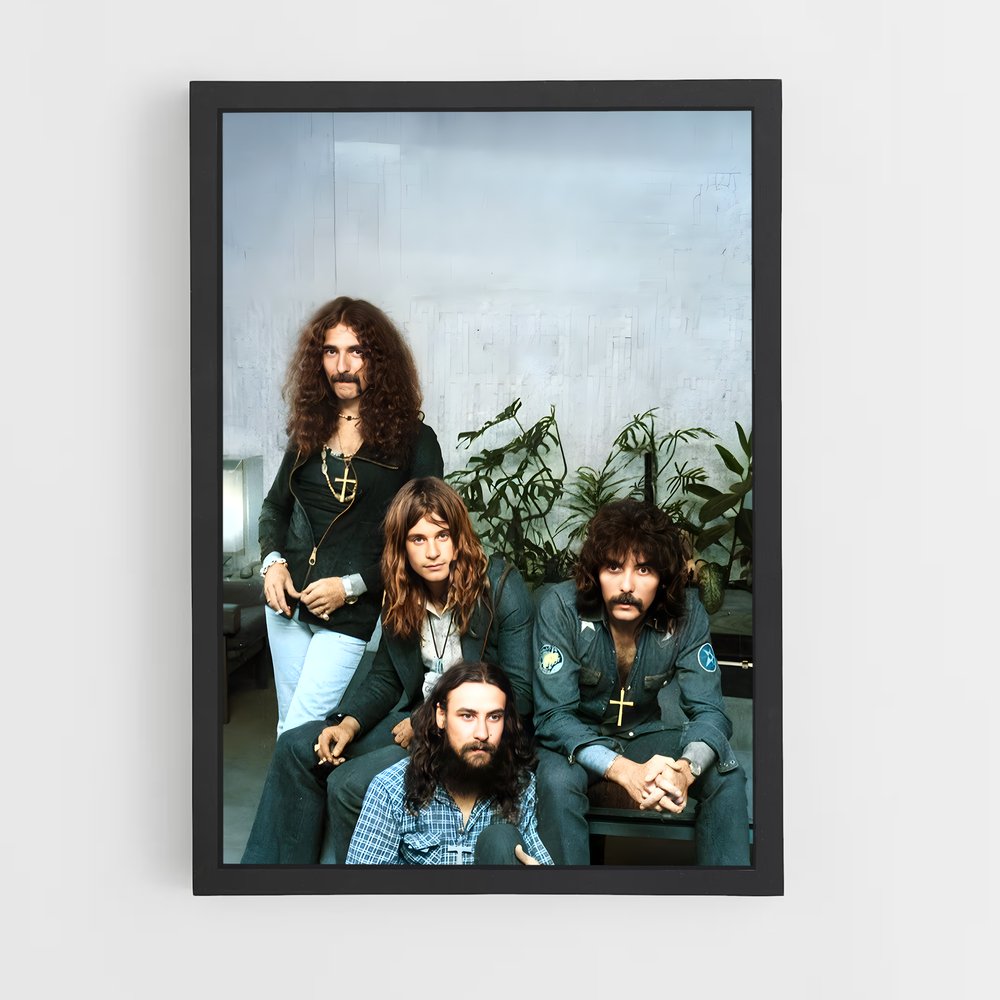 ap-black sabbath-9 cadre Noir
