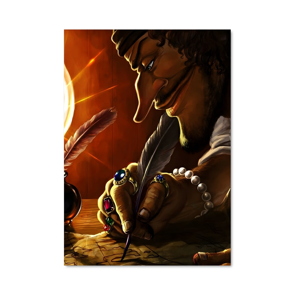 Poster La Lettre de Barbe Noire