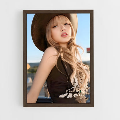 ap-blackpink-15 cadre Bois foncé