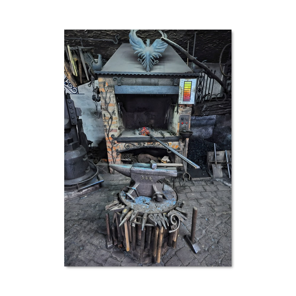 Poster Forge et Flamme