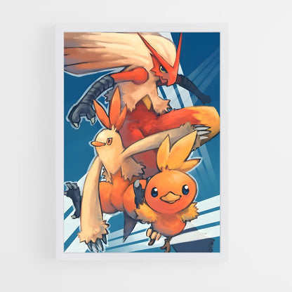 ap-blaziken-2 cadre Blanc