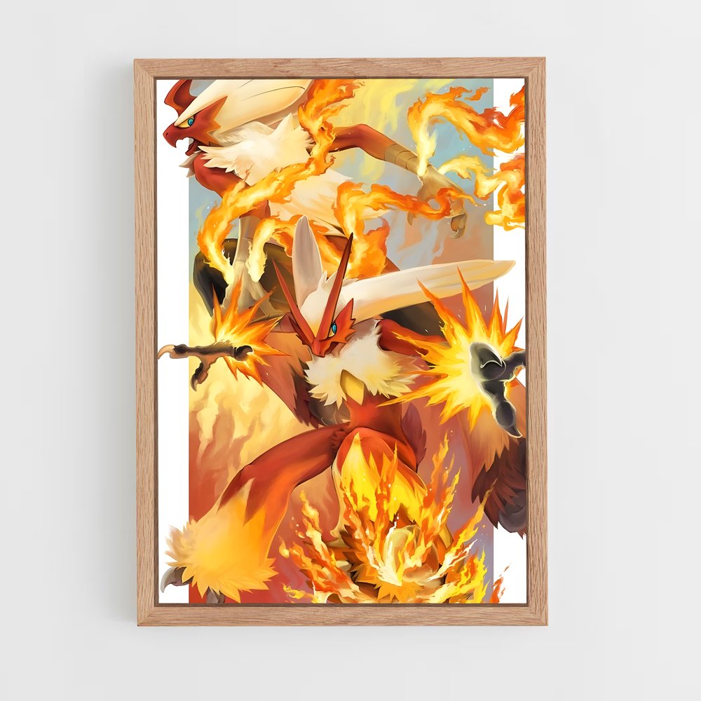 ap-blaziken-3 cadre Bois clair