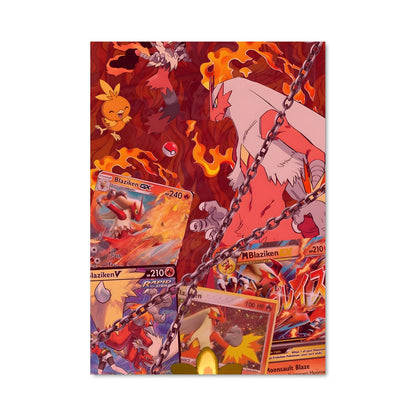 Poster Blaziken 43332