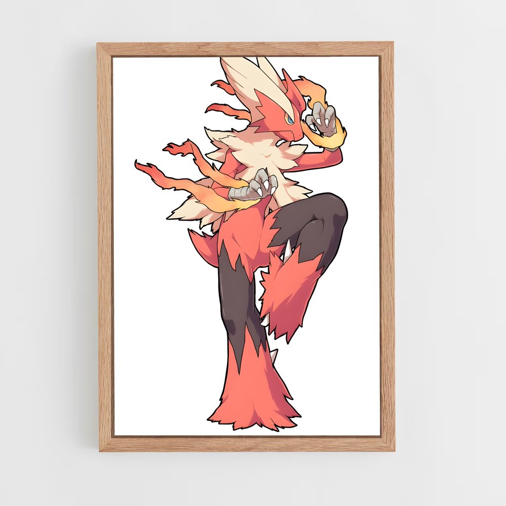 ap-blaziken-5 cadre Bois clair