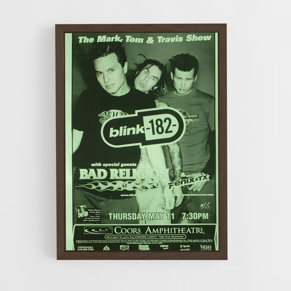 ap-blink-182-2 cadre Bois foncé