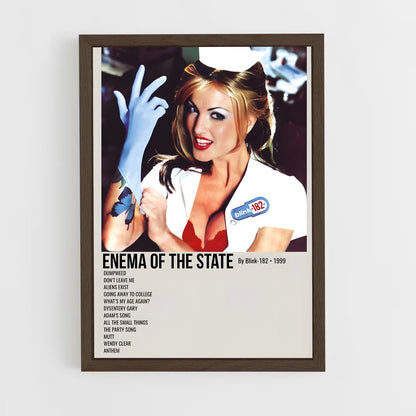 ap-blink-182-5 cadre Bois foncé