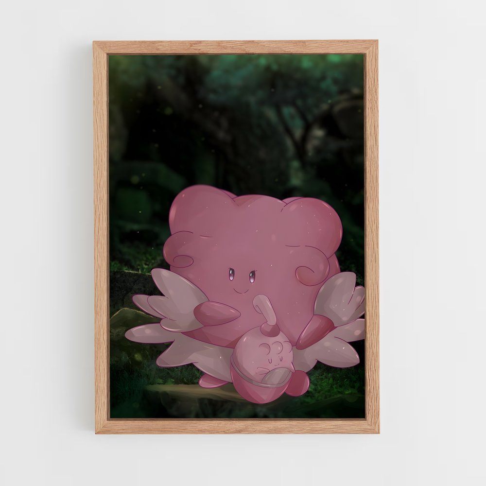 ap-blissey-1 cadre Bois clair