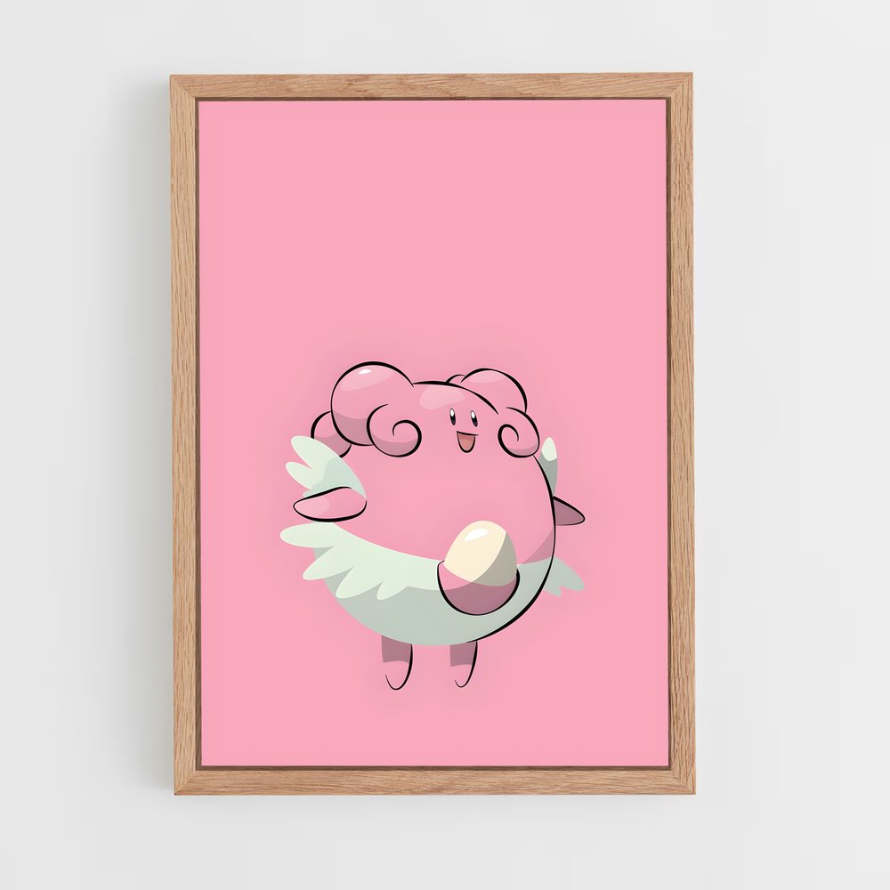 ap-blissey-3 cadre Bois clair