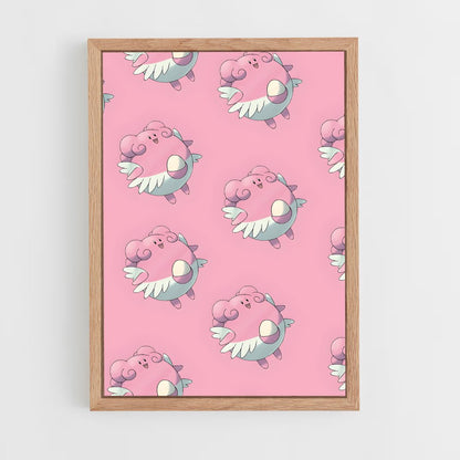 ap-blissey-4 cadre Bois clair