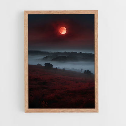 ap-blood moon-10 cadre Bois clair