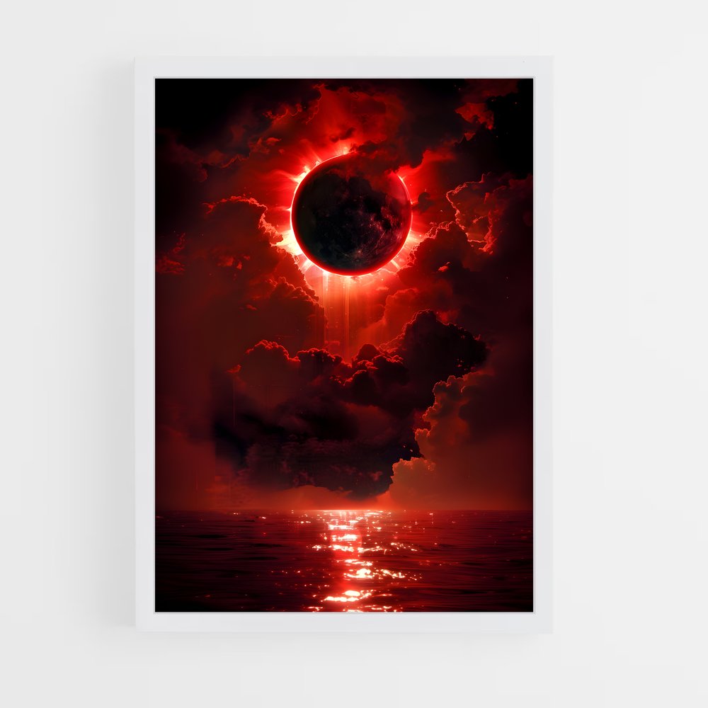 ap-blood moon-15 cadre Blanc
