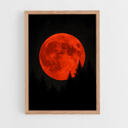ap-blood moon-9 cadre Bois clair