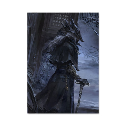 Poster Bloodborne hunter 41652