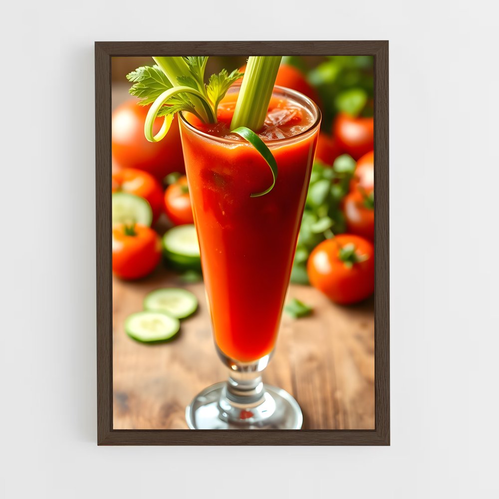 ap-bloody mary-2 cadre Bois foncé