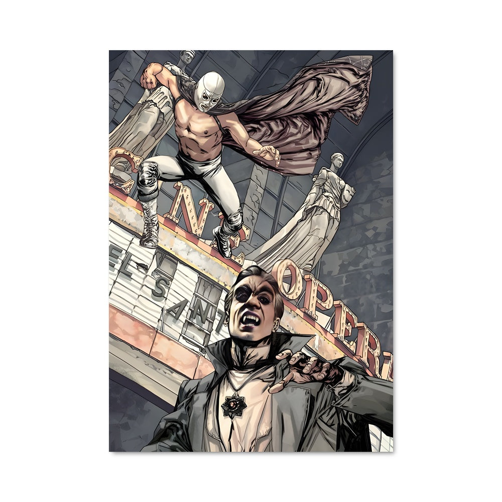 Poster Démon Azur