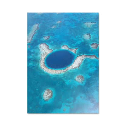 Poster Blue hole belize 67935