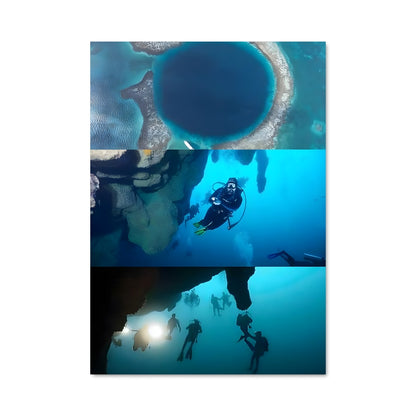 Poster Blue hole belize 67939