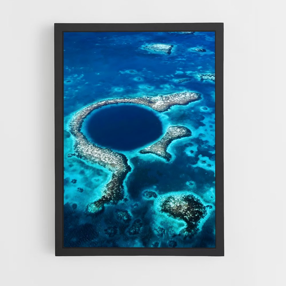 ap-blue hole belize-1 cadre Noir