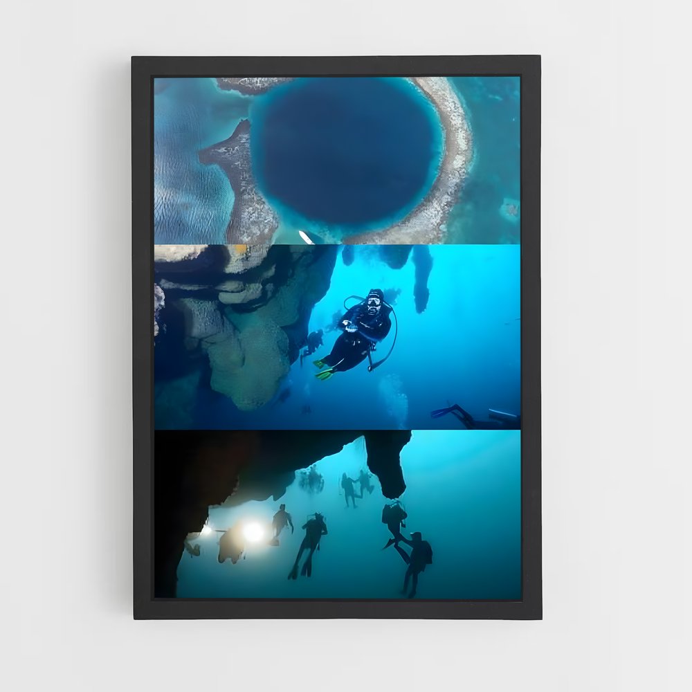 ap-blue hole belize-6 cadre Noir