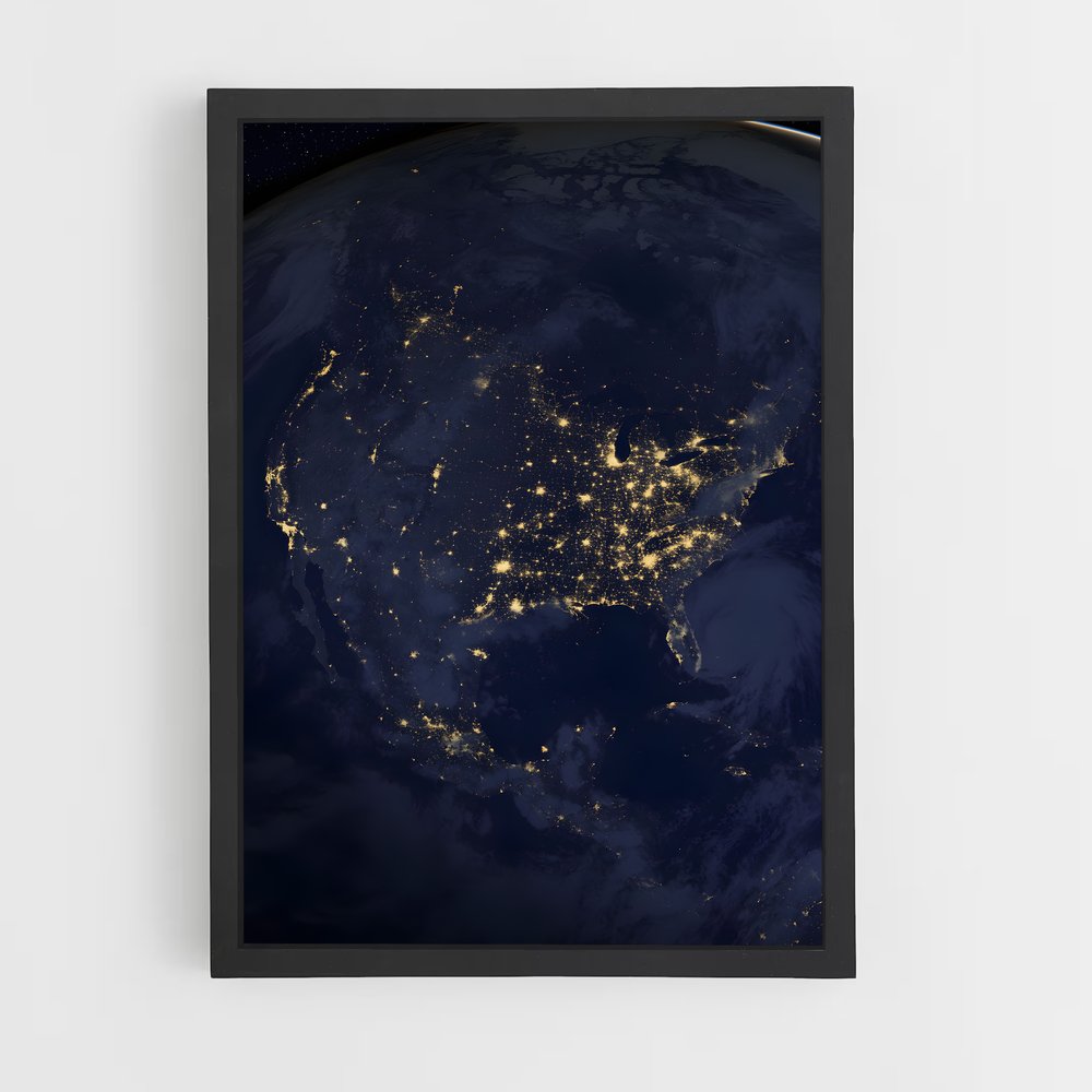 ap-blue marble-3 cadre Noir
