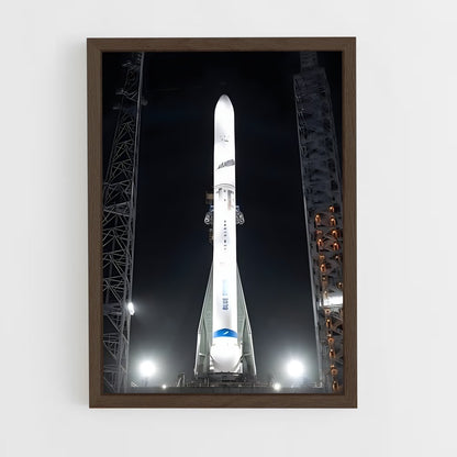 ap-blue origin-1 cadre Bois foncé