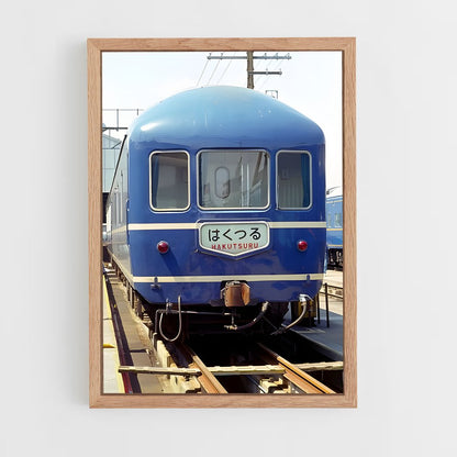 ap-blue train-2 cadre Bois clair