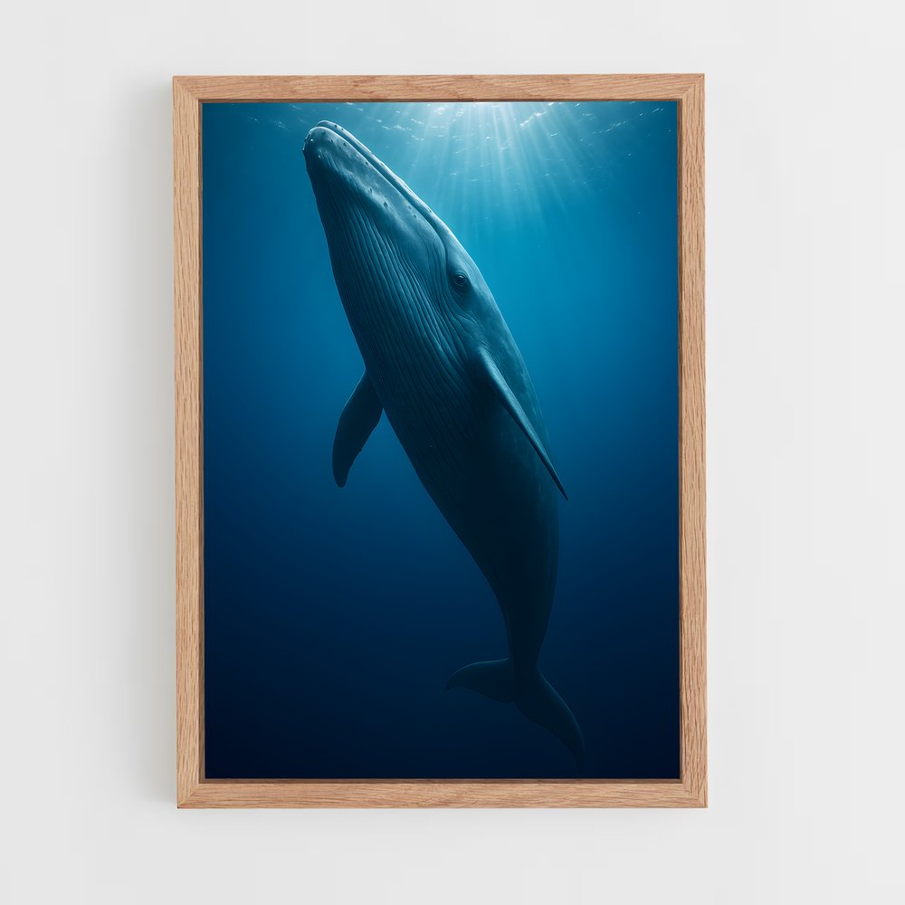 ap-blue whale-6 cadre Bois clair