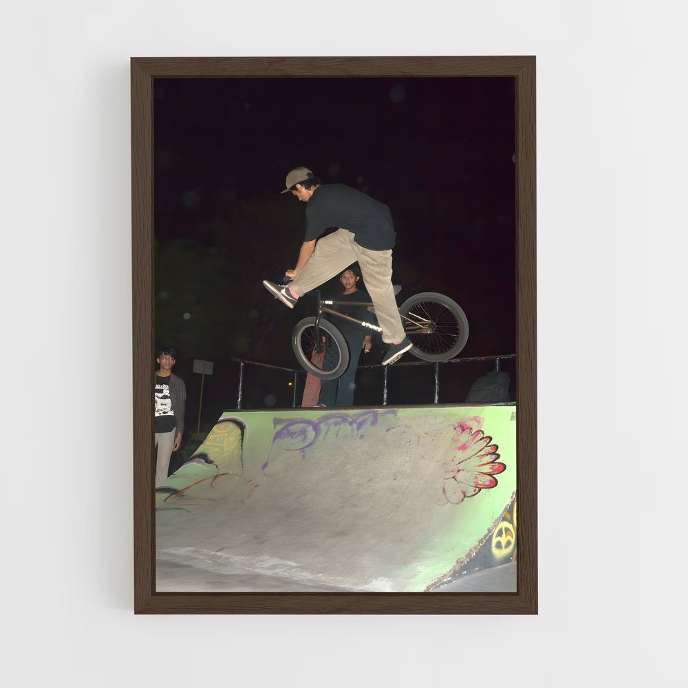 ap-bmx-4 cadre Bois foncé