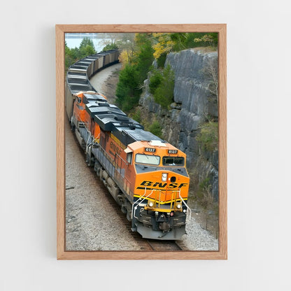 ap-bnsf railway-1 cadre Bois clair