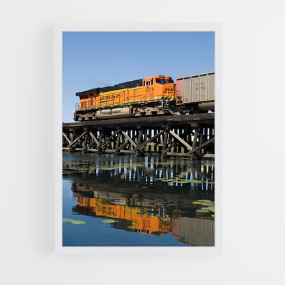 ap-bnsf railway-10 cadre Blanc