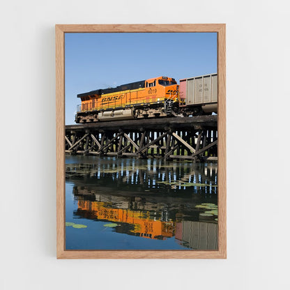 ap-bnsf railway-10 cadre Bois clair