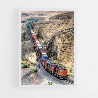 ap-bnsf railway-11 cadre Blanc