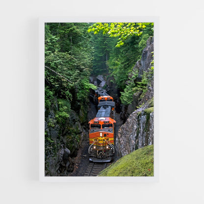 ap-bnsf railway-3 cadre Blanc