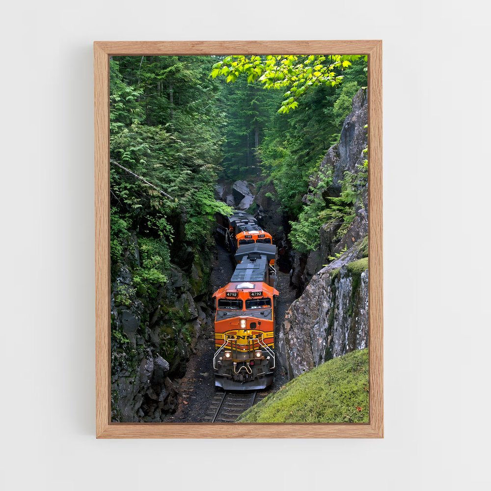 ap-bnsf railway-3 cadre Bois clair