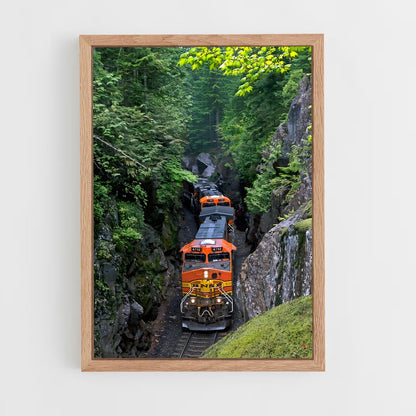 ap-bnsf railway-3 cadre Bois clair
