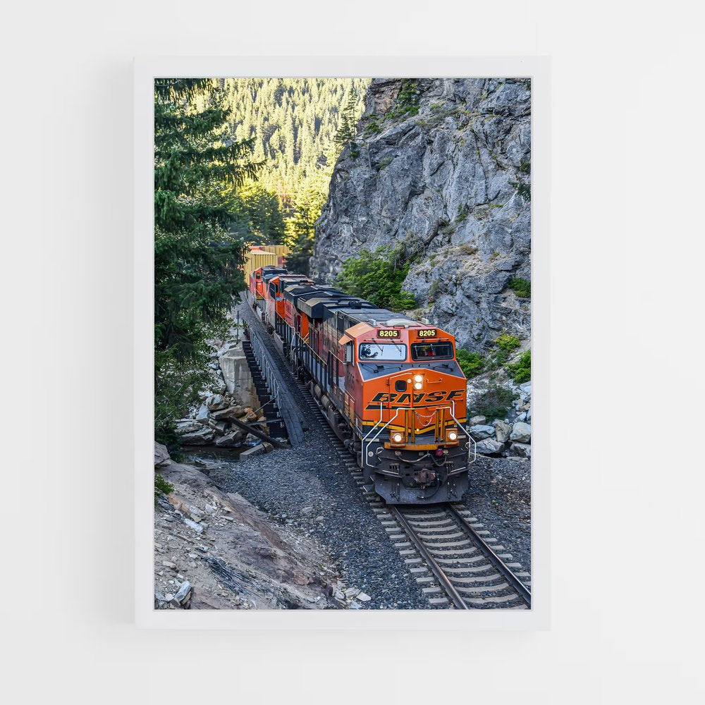 ap-bnsf railway-4 cadre Blanc