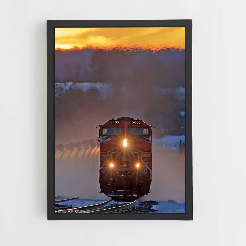 ap-bnsf railway-8 cadre Noir